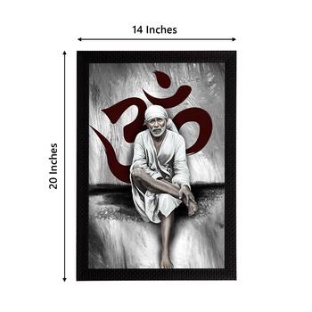 eCraftIndia Sai Baba Satin Matt Texture UV Art Painting 4