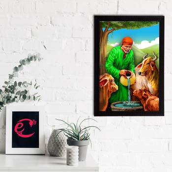 eCraftIndia Sai Baba Satin Matt Texture UV Art Painting 2
