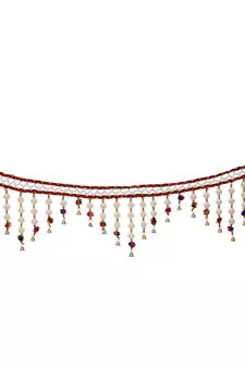 eCraftIndia Decorative Colorful Bandarwal/Toran Door Hanging  with Shells