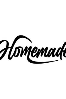 eCraftIndia "Homemade" Black Engineered Wood Wall Art Cutout, Ready to Hang Home Decor
