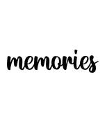 eCraftIndia "Memories" Black Engineered Wood Wall Art Cutout, Ready to Hang Home Decor