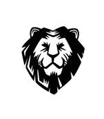 eCraftIndia "Lion Face" Black Engineered Wood Wall Art Cutout, Ready to Hang Home Decor