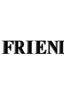 eCraftIndia "FRIEND" Black Engineered Wood Wall Art Cutout, Ready to Hang Home Decor