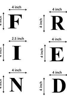 eCraftIndia "FRIEND" Black Engineered Wood Wall Art Cutout, Ready to Hang Home Decor