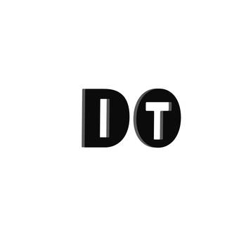 eCraftIndia "DO IT" Black Engineered Wood Wall Art Cutout, Ready to Hang Home Decor 2