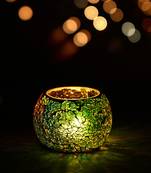 Mosiac Glass Decorative Tea Light Holder/Diya