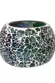 Mosiac Glass Decorative Tea Light Holder/Diya