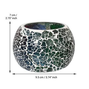 Mosiac Glass Decorative Tea Light Holder/Diya 4