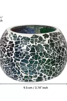 Mosiac Glass Decorative Tea Light Holder/Diya