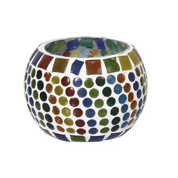 Mosiac Glass Decorative Tea Light Holder/Diya 3
