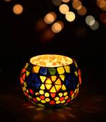 Mosiac Glass Decorative Tea Light Holder/Diya