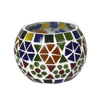 Mosiac Glass Decorative Tea Light Holder/Diya 3