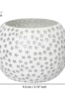 Mosiac Glass Decorative Tea Light Holder/Diya