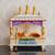 White Mango Wood Pooja Temple/Mandir with Storage Option
