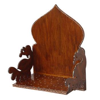 Brown MDF Pooja Temple/Mandir 3