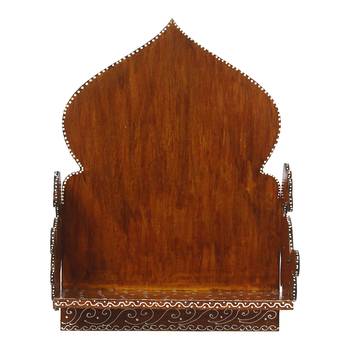 Brown MDF Pooja Temple/Mandir 5