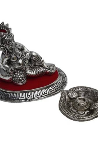 Combo of Lord Ganesha Idol and Incense Stick Holder(Agarbatti Stand)