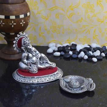 Combo of Lord Ganesha Idol and Incense Stick Holder(Agarbatti Stand) 2