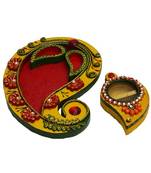 Combo of Pooja Plate and Roli Tikka Chopra