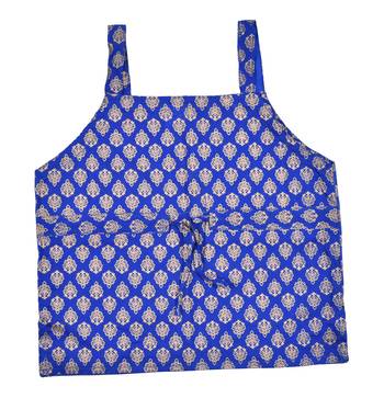 DIAMO Girls' Jaipuri Rajasthani Hand Block Print Ethnic Wear Pure Cotton Lehenga Choli(Skirt & Top) 3