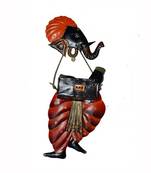 Lord Ganesha playing Harmonium Wall Hanging