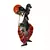 Lord Ganesha playing Sitar Wall Hanging