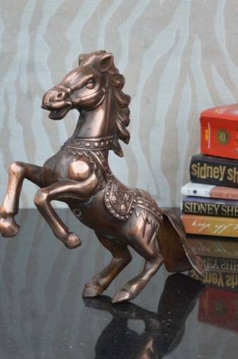 Metal Horse Statue