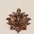 Metal Wall Hanging of Lord Ganesha on Lotus