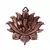 Metal Wall Hanging of Lord Ganesha on Lotus