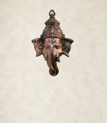 Metal Wall Hanging of Lord Ganesha