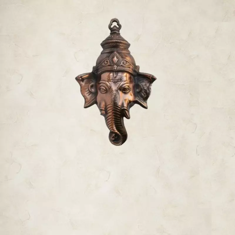 Metal Wall Hanging of Lord Ganesha