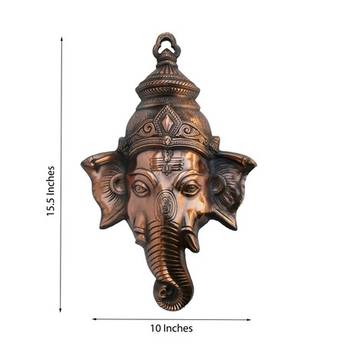 Metal Wall Hanging of Lord Ganesha 2