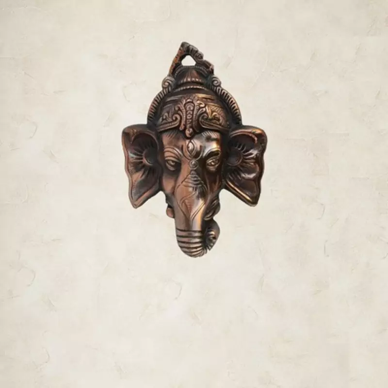 Metal Wall Hanging of Lord Ganesha