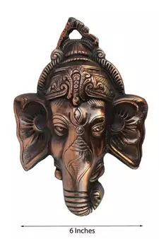 Metal Wall Hanging of Lord Ganesha