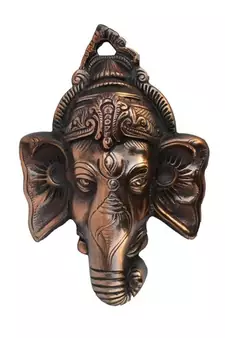 Metal Wall Hanging of Lord Ganesha