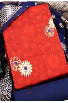 Red banarasi banarasi salwar
