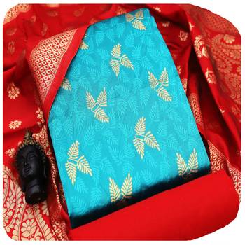 Sky-blue banarasi banarasi salwar 1