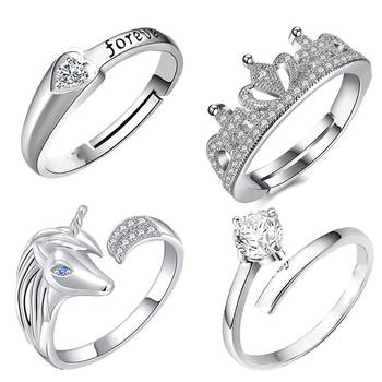 White crystal rings 1