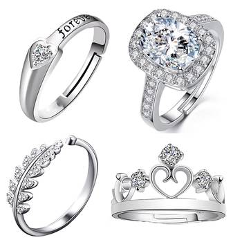 White crystal rings 2