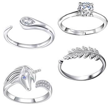 White crystal rings 1