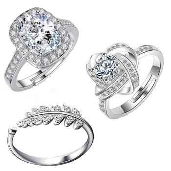 White crystal rings 1
