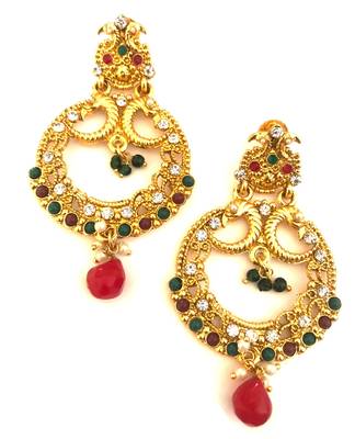 Multicolor chandbali 1