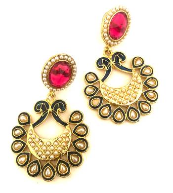Multicolor chandbali 1