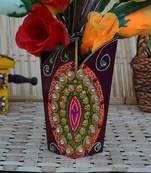 Papier-Mache Flower Vase