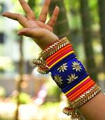 Multicolor bangles-and-bracelets