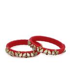 Red bangles-and-bracelets
