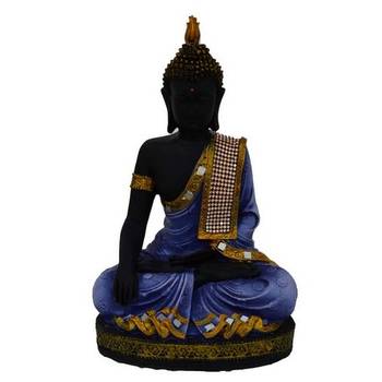 E Craft India Polyresin Meditating Buddha Showpiece 3