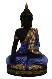 E Craft India Polyresin Meditating Buddha Showpiece