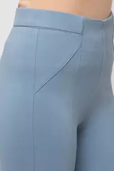 Women Aqua Solid  Slim Fit Tregging By Sheczzar
