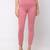 Women Onion Pink Solid  Slim Fit Tregging By Sheczzar